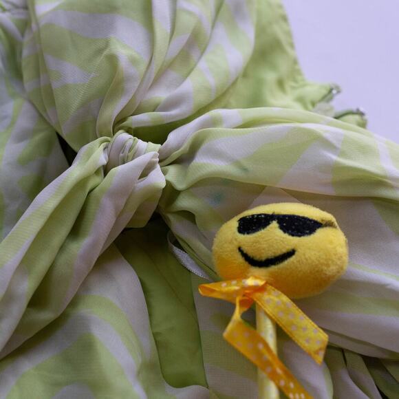 Ronny Kobo Collective Green Halter Dress - Size 6 - Picture 5 of 6